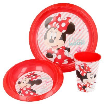 Disney Minnie, bordservice 3 dele Disney Minnie, bordservice 3 dele