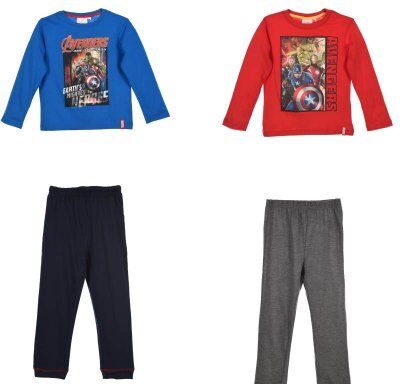 Avengers Assemble Avengers Pyjamas (RÖD, 10 ÅR - 138 CM)