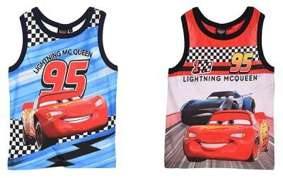 Disney Cars Tanktop (3A - 98 CM, Rød) Disney Cars Tanktop (3A - 98 CM, Rød)