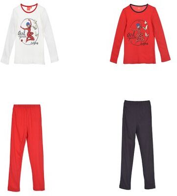 Miraculous Ladybug Glow in the dark Pyjamas set (6A - 116 CM, Hvid) Miraculous Ladybug Glow in the dark Pyjamas set (6A - 116 CM, Hvid)