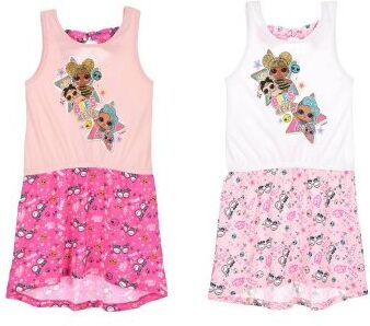 L.O.L. Surprise! L.O.L. Overraskelse! kjole (VIT, 10A - 138 CM) L.O.L. Surprise! L.O.L. Overraskelse! kjole (VIT, 10A - 138 CM)