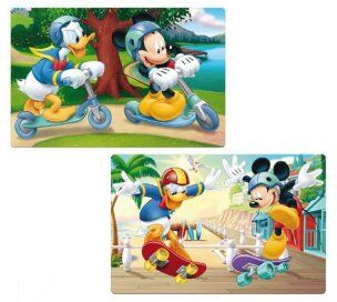 Disney Mickey Mouse med Anders And, 3D wallpapers Disney Mickey Mouse med Anders And, 3D wallpapers