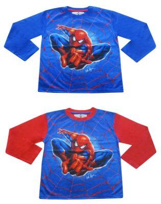 Spider-Man Spiderman T-shirt (BLÅ, 4A - 104 CM)