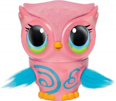 Maki Owleez Figur Uggla, Rosa Maki Owleez Figur Uggla, Rosa