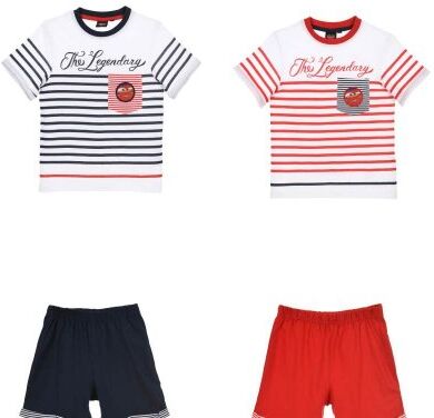 Disney Biler t-shirt og shorts (BLÅ, 3A - 98 CM) Disney Biler t-shirt og shorts (BLÅ, 3A - 98 CM)