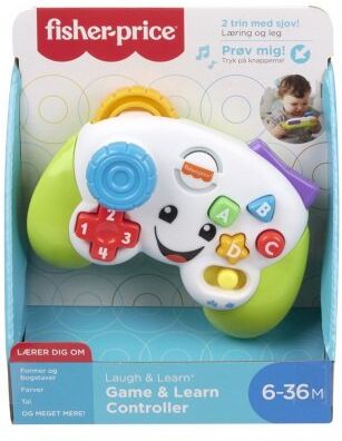 Maki Fisher Price, Game Controller med lys, lyde og musik danskt tal Maki Fisher Price, Game Controller med lys, lyde og musik danskt tal