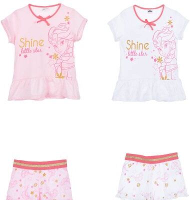 Disney Frost Elsa T-shirt med shorts (Rosa, 4 ÅR - 104 CM) Disney Frost Elsa T-shirt med shorts (Rosa, 4 ÅR - 104 CM)