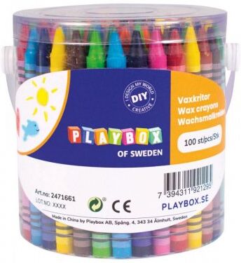 Playbox Kriterium i spand 100 stk Playbox Kriterium i spand 100 stk