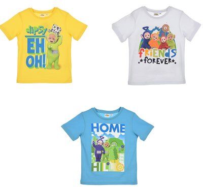 Teletubbies T-shirt (GUL, 3 ÅR- 98 CM) Teletubbies T-shirt (GUL, 3 ÅR- 98 CM)