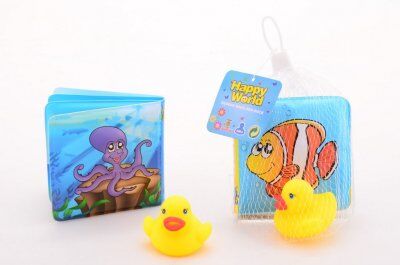 Johntoy Bløde børnebog med en gummi and Johntoy Bløde børnebog med en gummi and