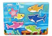 Maki Baby Shark Wooden puslespil med musik Maki Baby Shark Wooden puslespil med musik