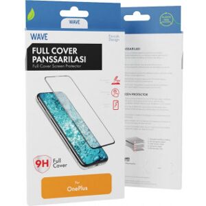 Wave Bølge Full Cover Beskyttelsesglas, Oneplus 10t 5g, Sort