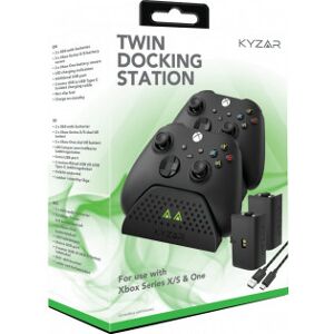 Kyzar Twin Dock Station Opladningsstation Og Batterier, Xbox.