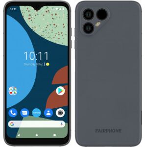 Fairphone 4 5g -Telefon, 128/6 Gb, Grå