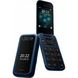 Nokia 2660 Flip 4g - Mobiltelefon Med Flip, Dual-Sim, Blå