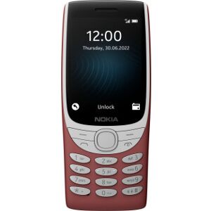 Nokia 8210 4g Dual-Sim-Telefon, Rød