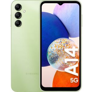 Samsung Galaxy A14 5g-Telefon, 64/4 Gb, Grøn