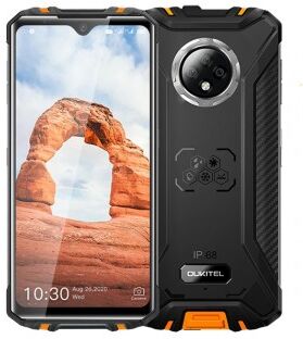 Oukitel WP8 Pro IP68-klassificeret smartphone - Sort & Orange Oukitel WP8 Pro IP68-klassificeret smartphone - Sort & Orange