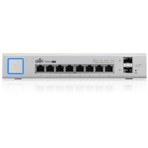 Ubiquiti Unifi 8port 150w Poe Switch Fra En Port Til Ottende