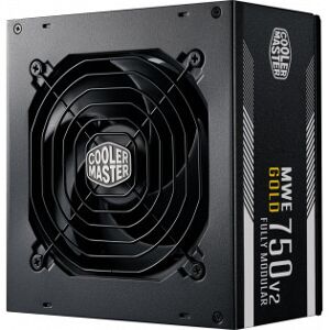 Cooler Master Mwe Gold V2 750 -Atx-Strømforsyning, Fuldt Modulær