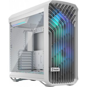 Fractal Design Torrent Hvid Rgb Tg Klar Tint E-Atx-Kabinet Med Vindue,