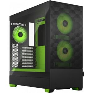 Fractal Design Pop Air Rgb Green Core Tg Atx-Kabinet Med Vindue, Sort/