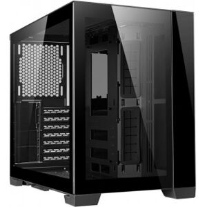 Lian-Li Pc-O11 Dynamic Mini Atx-Kabinet, Sort