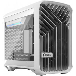 Fractal Design Torrent Nano Tg Clear Tint Mini-Itx-Kabinet, Hvid