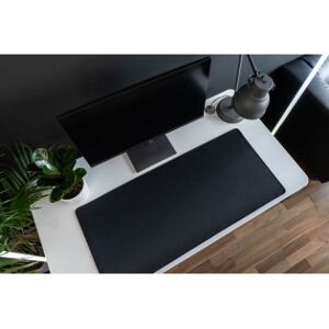 Deltahub Gaming Desk Mat Sort - L - Musemåtte, 45 X 100 Cm