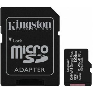 Kingston 128 Gb Canvas Select Plus Microsd-Kort