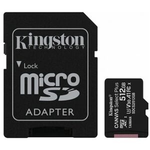 Kingston 512 Gb Canvas Select Plus Microsd-Kort Med 512 Gb