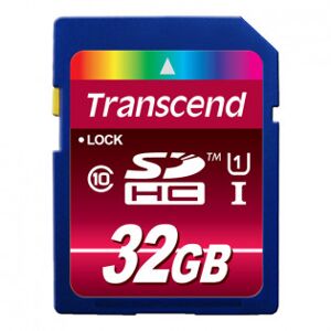 Transcend 32 Gb Uhs-I Klasse 10 Sdhc-Hukommelseskort