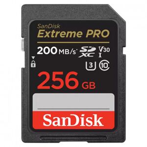SanDisk 256 Gb Extreme Pro Sdxc Uhs-I Hukommelseskort