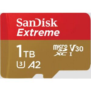 SanDisk 1tb Microsdxc Extreme-Hukommelseskort