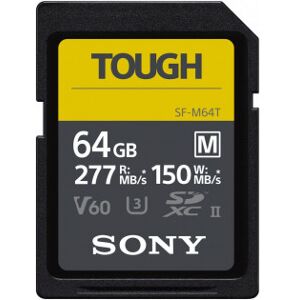 Sony Sfm Tough Uhsii 64 Gb Sdxc Hukommelseskort