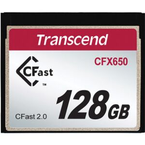 Transcend 128 Gb Cfx650 Cfast 2.0hukommelseskort