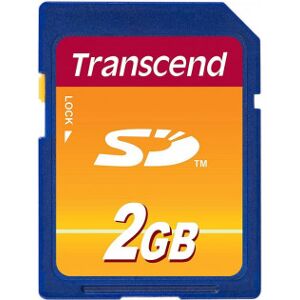 Transcend 2 Gb Securedigital (Sd) Hukommelseskort