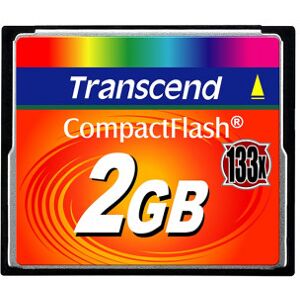 Transcend 2 Gt Compactflash 133x Hukommelseskort