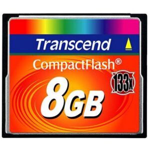 Transcend 8gb Compactflash 133x Hukommelseskort