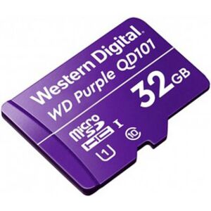 WD Purple Sc Qd101 Ultra Endurance Microsdhchukommelseskort, 32 Gb