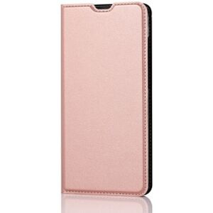 Wave Bookcase Beskyttelsesetui, Samsung Galaxy A70, Rose Gold