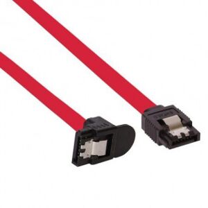 Cablexpert Sata Iii -Kabel, 90°, 50 Cm, Rød