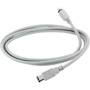 Intos Inline Firewire/dv-Kabel Ieee1394, 400 Mbps, 1,8 M, 6/4-Pin