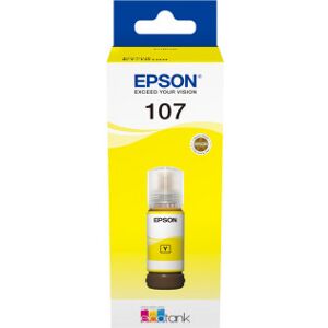 Epson 107 Ecotank - Blækflaske, Gul