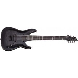 Schecter Hellraiser Hybrid C-7 - 7-Strenget Elektrisk Guitar, Trans Bl