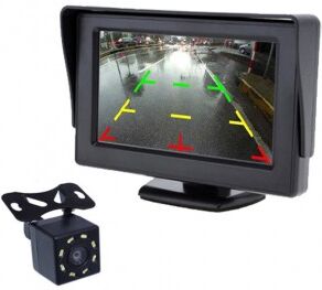 Trådløst bakkamera med 4,3" skærm Trådløst bakkamera med 4,3" skærm