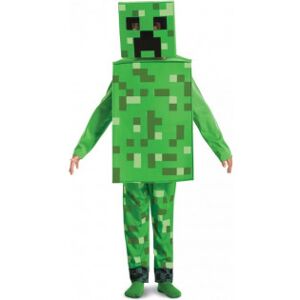 Disguise Minecraft Creeper Fancy -Kostume, 7-8 År, 127-136 Cm