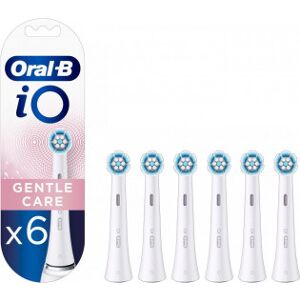 Oral-B Io Gentle Care - Børstehoved, Hvid, 6 Stykker