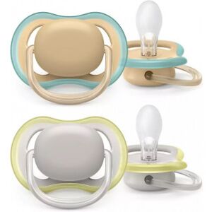 Philips Avent Scf349/01 Ultra Air -Sutter 6-18 Måneder, 2 Stk, Beige