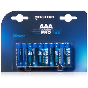 Fuj:tech Alkaline Pro Aaa 1,5 V Batterier, 20 Stk.